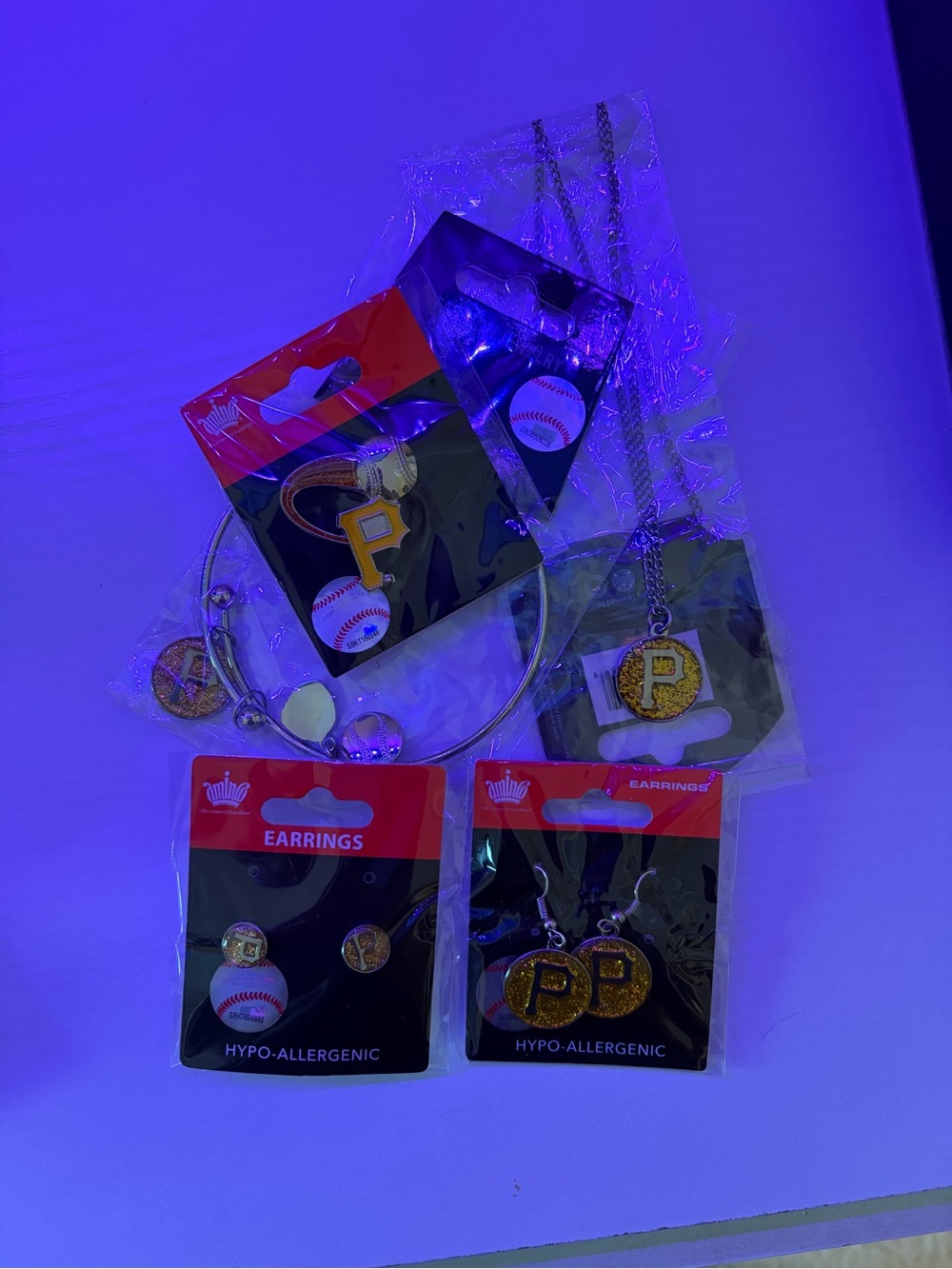 Pittsburgh Pirates Baseball Jewelry bundle